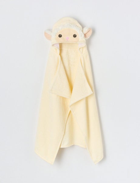 ** Little Bundle - Lamb Character Hooded Towel - (RRP $39.99 from Farmers) ** Carousel 5
