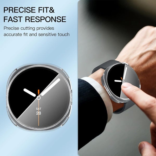Samsung Galaxy Watch 8 (40mm) Case Clear TPU cover Carousel 8