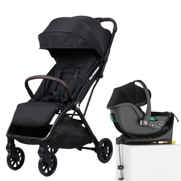 FlexGo Auto Folding lightweight compact pram & infant capsule & ISOFIX base Carousel 1