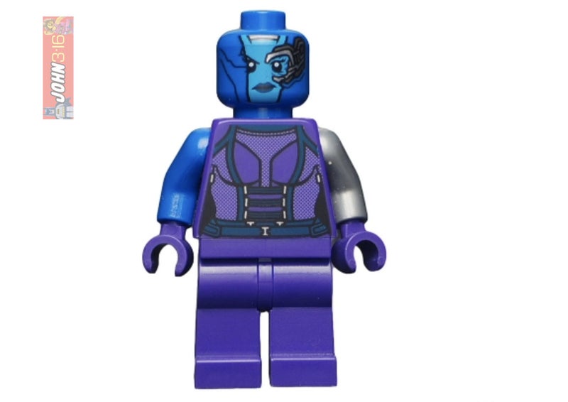 AWESOME LEGO GUARDIANS OF GALAXY MINIFIGURE - NEBULA + BONUS ITEMS! Carousel 2