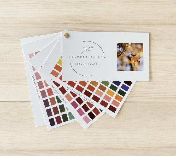 Seasonal Colour Analysis Swatch Fan Deck Carousel 2