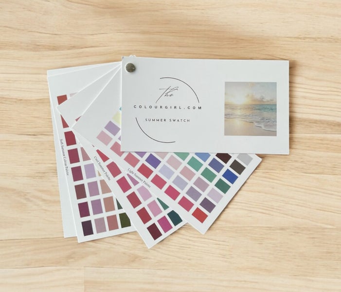 Seasonal Colour Analysis Swatch Fan Deck Carousel 8