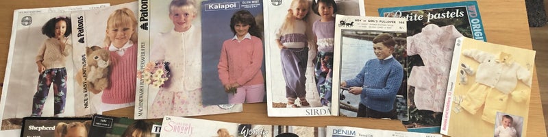 Toddlers & Kids Knitting Patterns DK Bulk Lot 1 Carousel 4