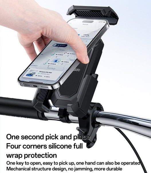 Yeaiso Universal Bicycle Phone Holder Mount Carousel 2