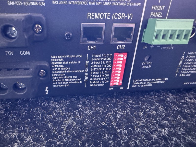 Jbl VMA 2120 amplifier Carousel 2