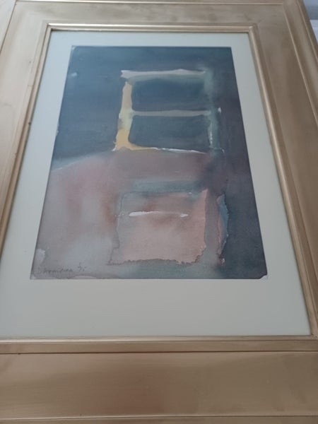 *** Untitled Chair Watercolour by David Armitage ***63615262538499112