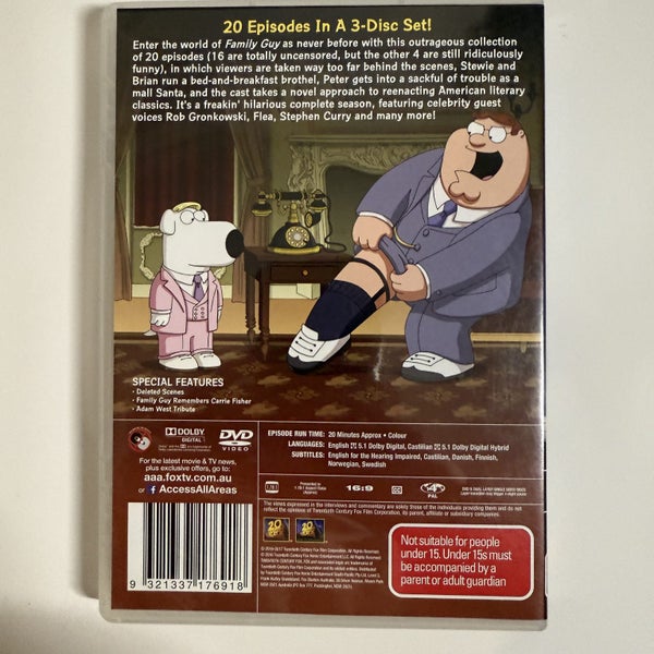 Family Guy Season Seventeen Carousel 2