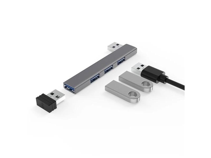 USB 3.0 Hub 4 Port Multi Splitter Adapter OTG For Xiaomi Huawei Lenovo Macbook Carousel 1