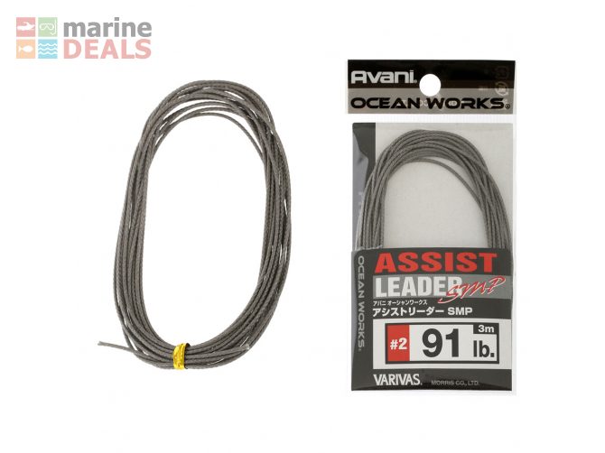 Varivas Avani Ocean Works Assist Leader 3m 91lb Carousel 1