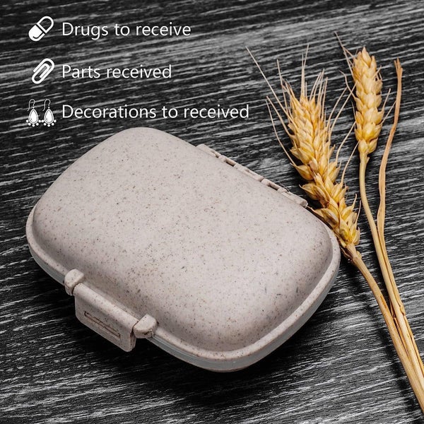 Pill Case Pill Box Pill Container Carousel 8