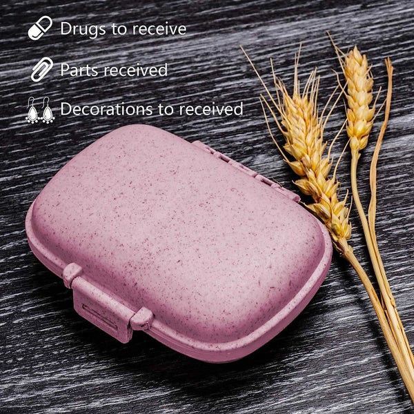 Medicine Storage Organizer Container Pill Dispenser Carousel 7