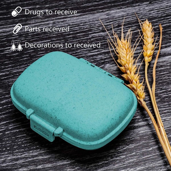 Medicine Storage Organizer Container Pill Dispenser Carousel 8