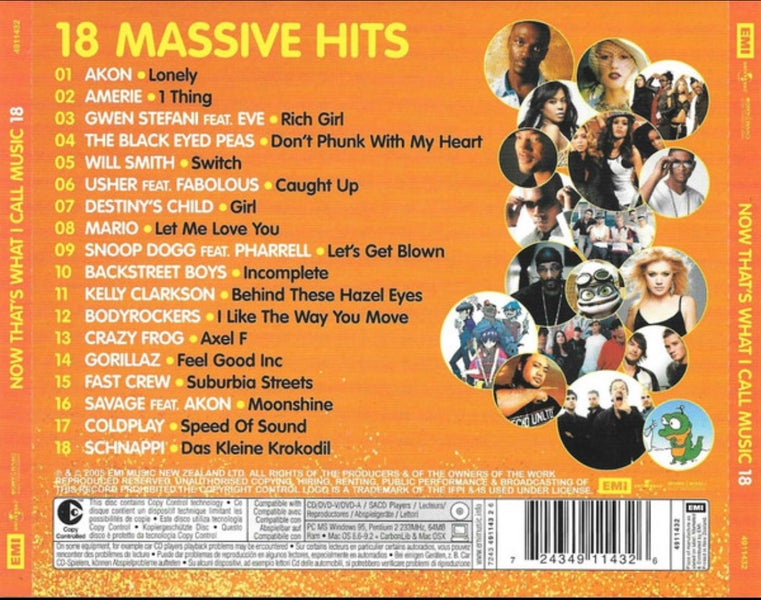 Now That’s What’s You Call Music 18 CD Carousel 2