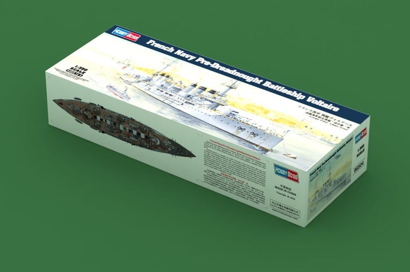 HobbyBoss 1/350 French Navy Pre Dreadnought Battleship Voltaire (No. 86504) Carousel 2