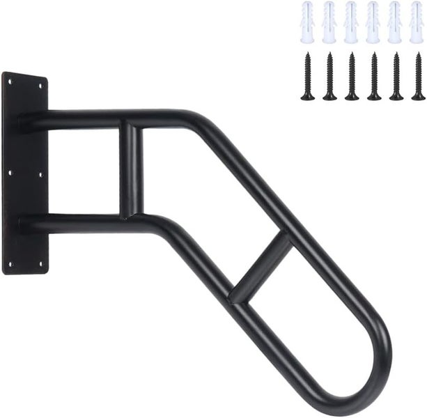 Outdoor Wall Hand Railing Handrail Outdoor Black Carousel 1