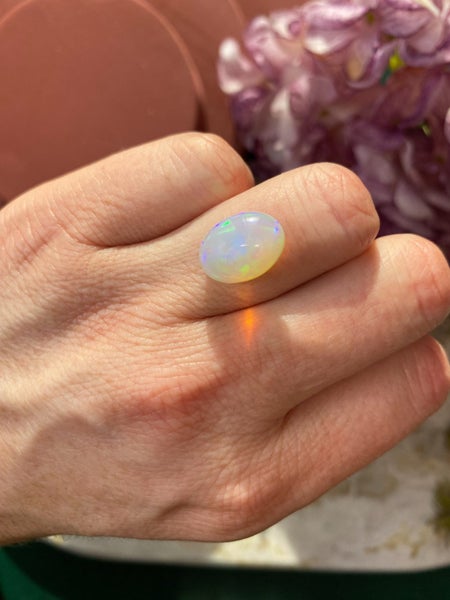 $1 RES ~ $2800 Value * 4.95ct Welo Opal with Intense Rainbow Flashes Carousel 5