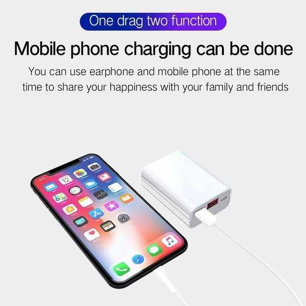 Wireless 3D Stereo Earphones With Bluetooth 5.0 Black Carousel 2