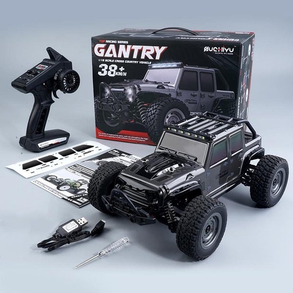 1 16 2.4G Electric 4Wd Off Road Rc Car Toy Dark Gray Remote Controlled Toys Par Carousel 5