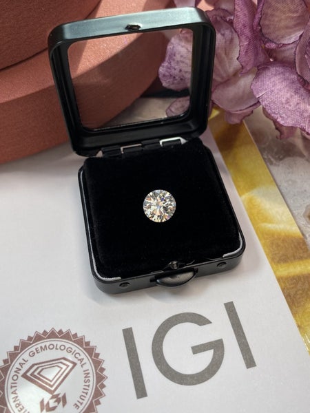 $1 RES ~ $4290 Retail * 2.03ct Diamond Round Brilliant VS2 Carousel 2