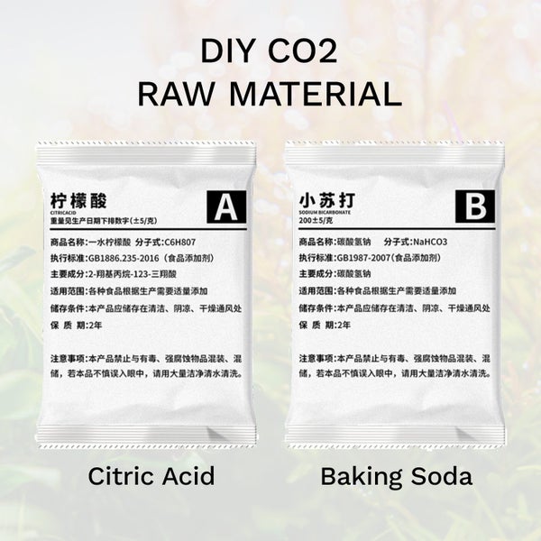 DIY CO2 Raw Materials 200g Set A & B Carousel 1