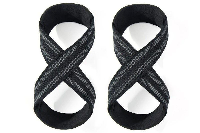Figure 8 Lifting Straps for Deadlift Weightlifting Gym Wrist Belt Carousel 9
