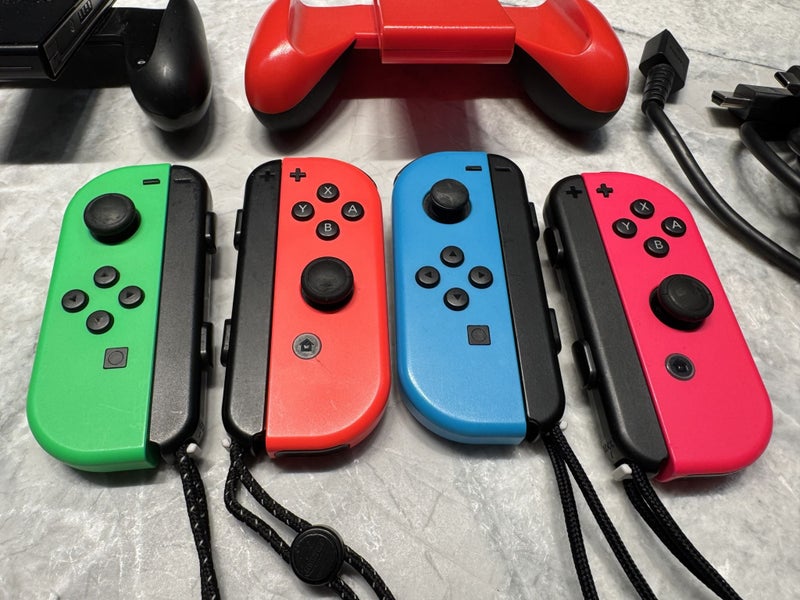 Nintendo Switch OLED Console - Neon Vibrant 7-inch OLED screen $1 RESERVE Carousel 15