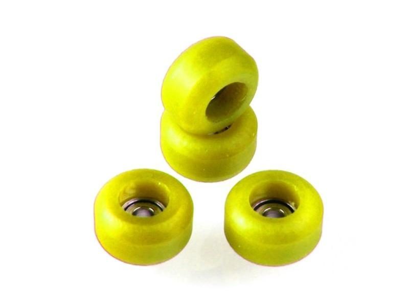4 Pcs/Set Professional Urethane Bearing Wheels For Wooden Fingerboard Carousel 1