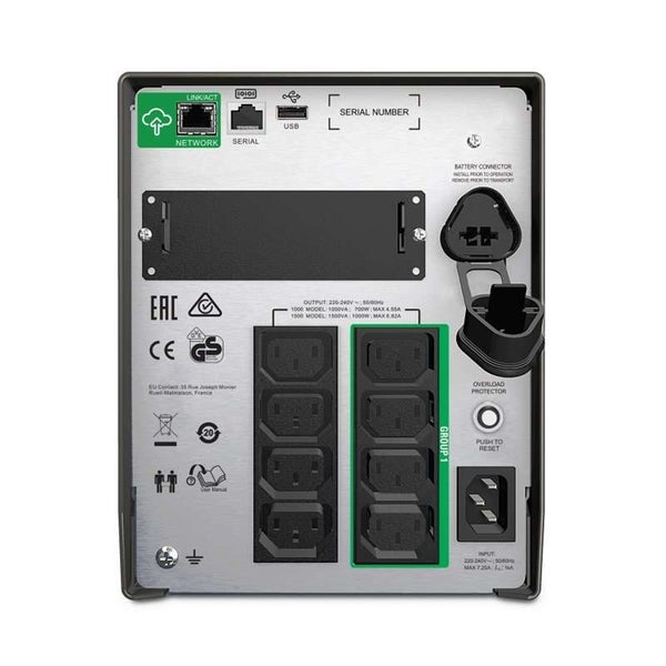 APC Smart-UPS 1000VA Tower UPS - 1000VA/700W, 8xIEC, USB, Serial, Smart Slot,... Carousel 2
