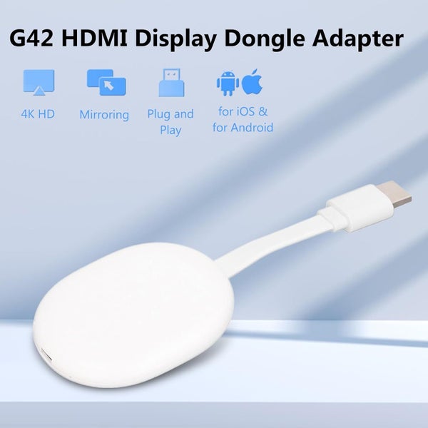 HDMI Display Dongle Adapter 4K HD Streaming Audio Video Mirroring Dongle Carousel 1