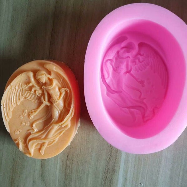 Silicone Mould Angel Soap Mold Carousel 1