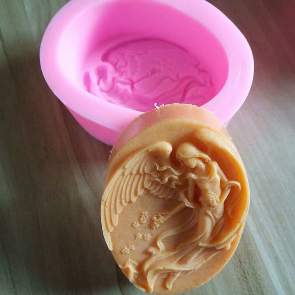 Silicone Mould Angel Soap Mold Carousel 10