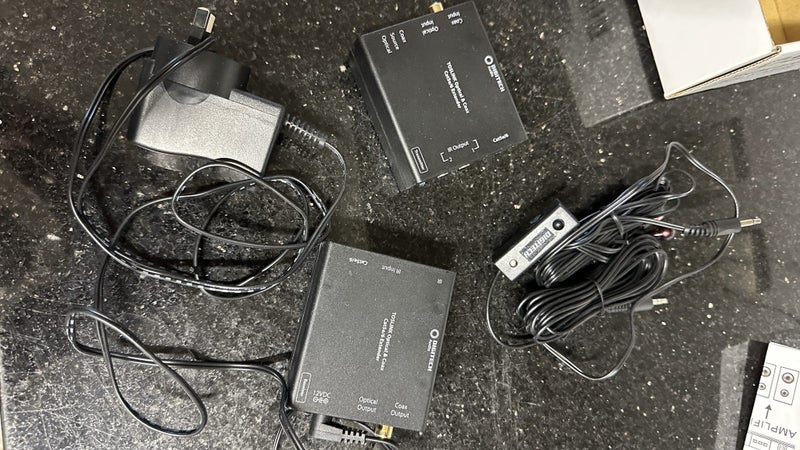 Optical and coax via Network cable extender Carousel 2