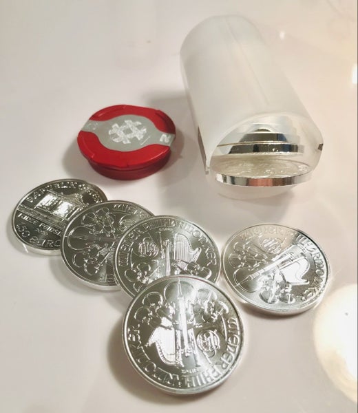 20 x 2020 Austrian Mint Philharmonic 1oz Silver Coins (Brand New in tube) Carousel 1