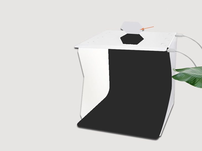 20cm PVC Foldable Photography STUDIO LED Light Tent Small Carousel 2