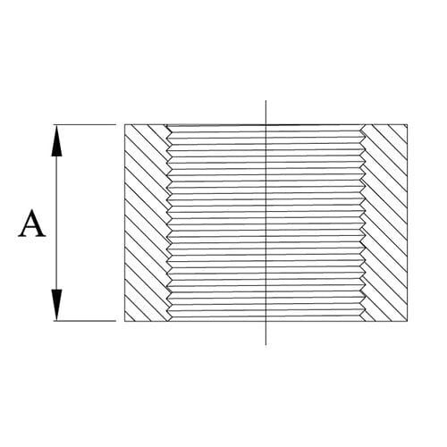 Stainless Steel Socket Coupling BSP 1/4" Carousel 2