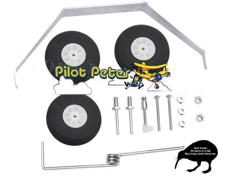 Complete aircraft alloy landing gear kit Lots of hard to get stuff at pilotpetes Carousel 1