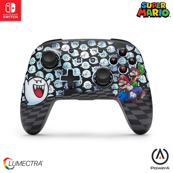 PowerA NSGP0431-01 Etched Ghost Lumectra Enhanced Wireless Controller for Carousel 2