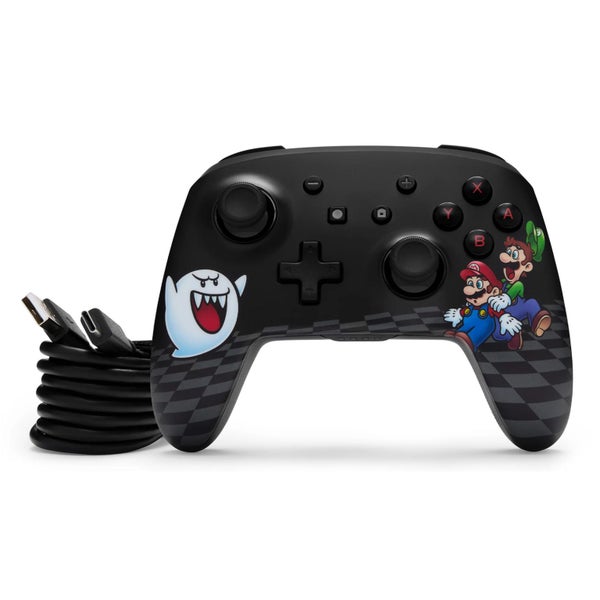 PowerA NSGP0431-01 Etched Ghost Lumectra Enhanced Wireless Controller for Carousel 8
