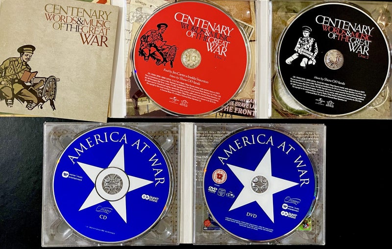 WWI + WWII DVD/CD Combo Carousel 2