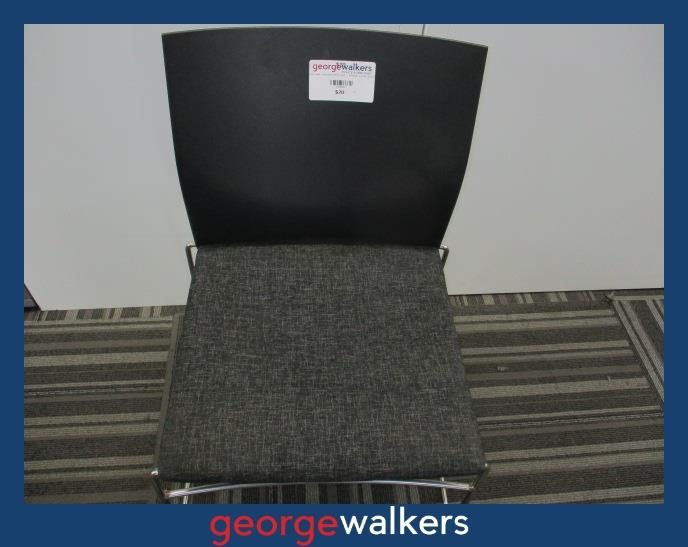 PR5973 Black Reception Chair Carousel 2