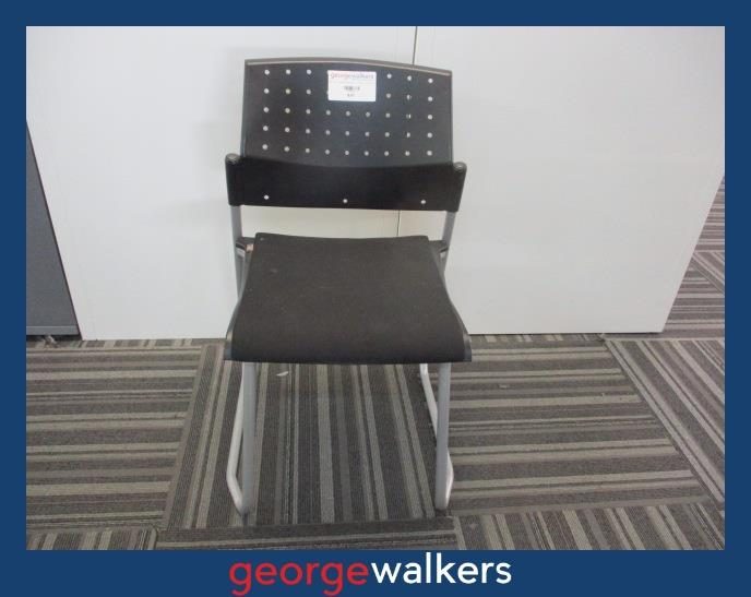 PR5976 Black Reception Chair Carousel 2