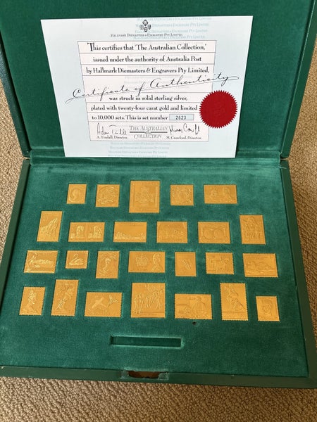 The Australian Silver& Gold Set Carousel 1