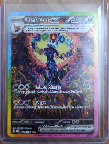 Umbreon EX Special Illustration Rare • 161/131 Prismatic Evolutions Carousel 1
