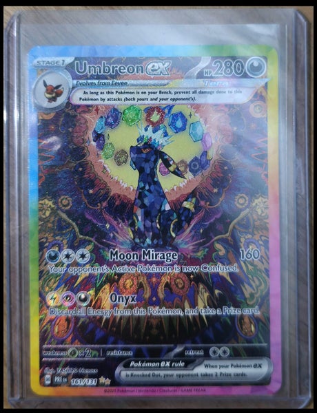 Umbreon EX Special Illustration Rare • 161/131 Prismatic Evolutions Carousel 2