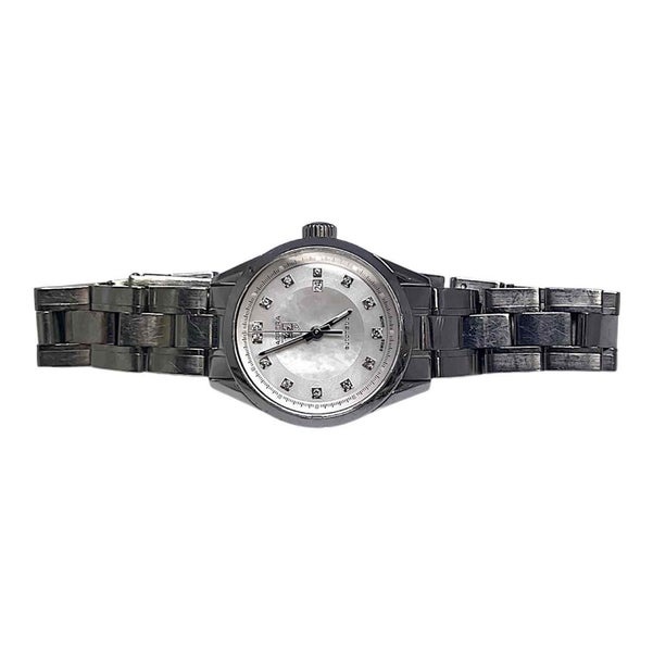 TAG HEUER CARRERA 28MM WATCH – 66.2GMS (MOP DIAMOND DIAL) + VALUATION Carousel 1