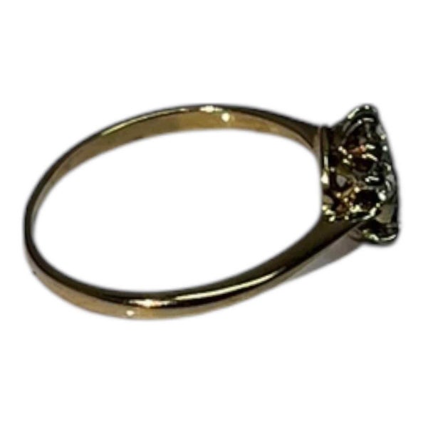 9CT YELLOW GOLD RING – 2.0GMS TDW 0.35CTS Carousel 2