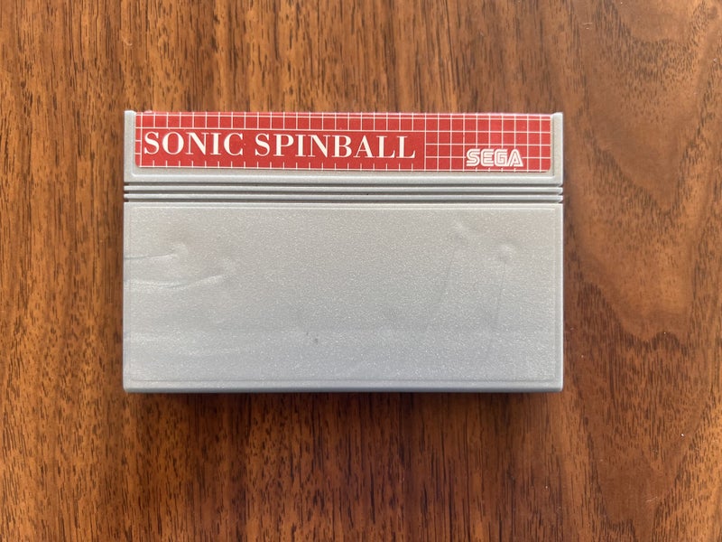 Sonic Spinball - Sega Master System *Game + Manual* Carousel 2