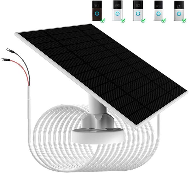Solar panle for doorbell Battery Charging Carousel 1