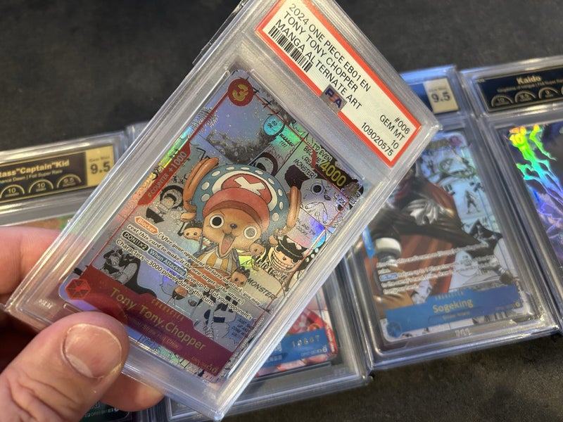 2024 ONE PIECE EB01 #006 TONY TONY CHOPPER MANGA. Gem Mint 10. Carousel 5