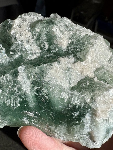 Fluorite sugar druZy crystal specimen. Carousel 2